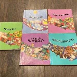 Vintage Educational Book Set - Colorful Science & Nature Titles 3:18